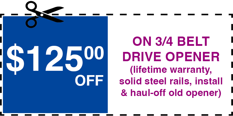 125 off garage door opener Jamaica Jamaica